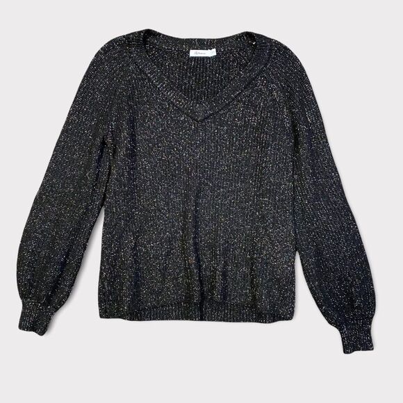 REITMANS | Black Sparkle Knit Sweater - Picture 3 of 6